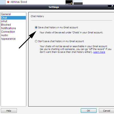 save-chats-in-google-talk-gmail save-chats-in-google-talk-g Archiving or Saving your Instant Messenger Chats for Reference